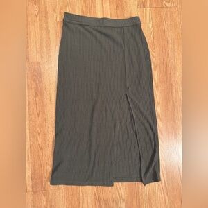 Abercrombie & Fitch Olive Pencil Skirt